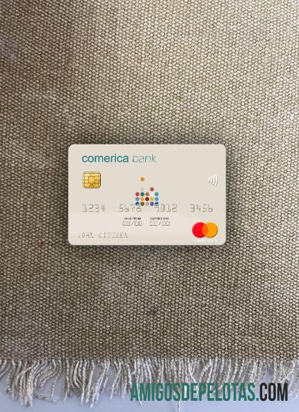 EUA Comerica Bank Mastercard Photolook Front exemplo real